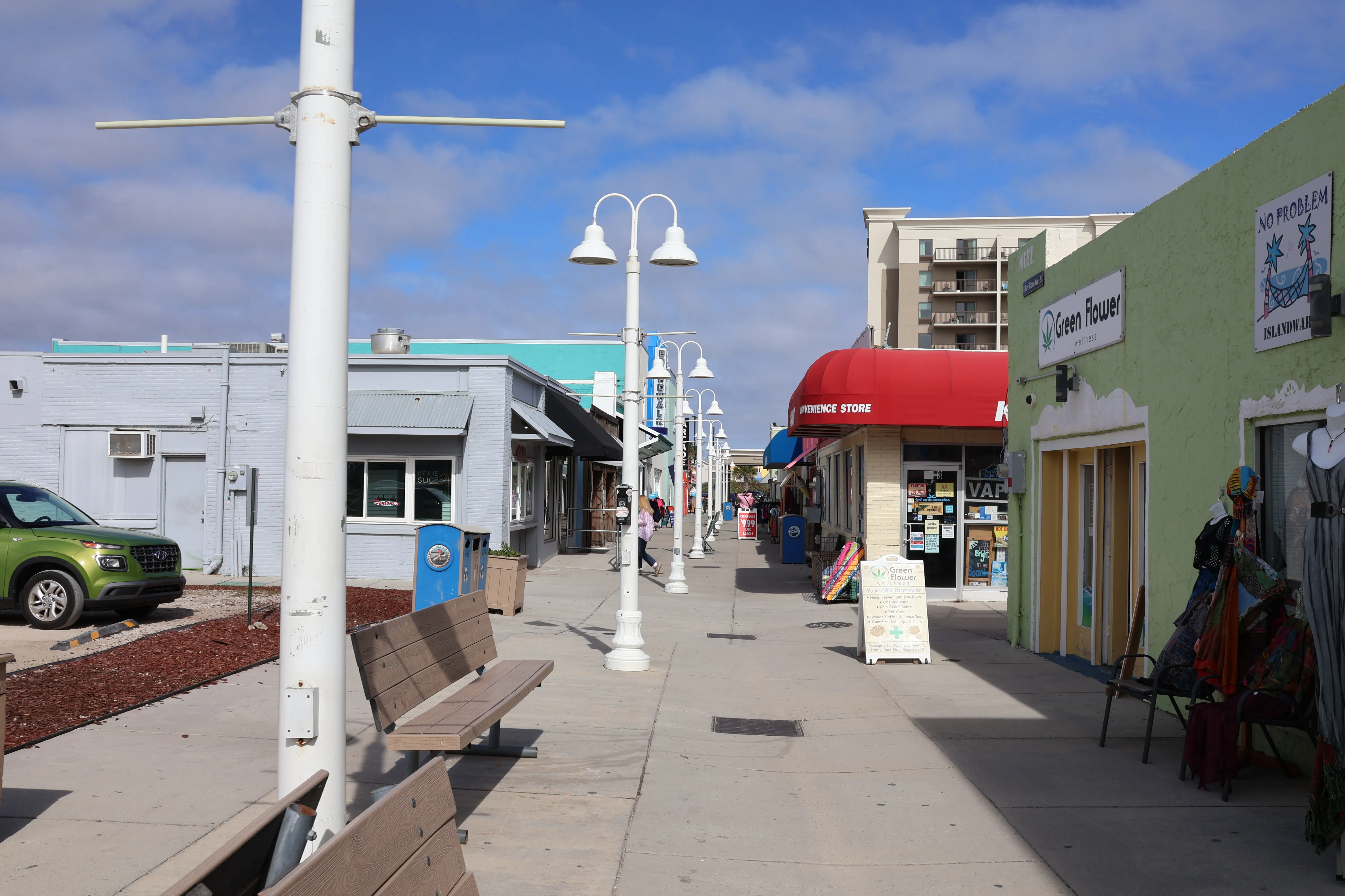 Carolina Beach Boardwalk in Carolina Beach, North Carolina.